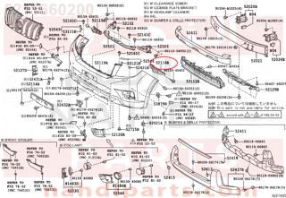 5211660200,SUPPORT, FRONT BUMPER SIDE, LH,قاعدة صدام امامي يسار