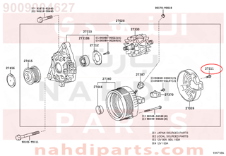 9009904627,BOLT(FOR ALTERNATOR REAR END COVER),مسمار 