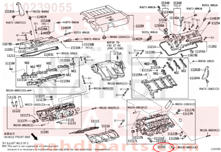 1110239055,HEAD, CYLINDER, LH,راس مكينة يسار 