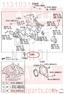 1131031014,COVER SUB-ASSY, TIMING CHAIN OR BELT,صدر ماكينة