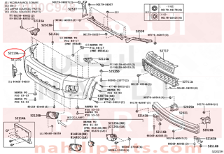 521190C948,FRONT BUMPER COVER,جلدة صدام أمامي