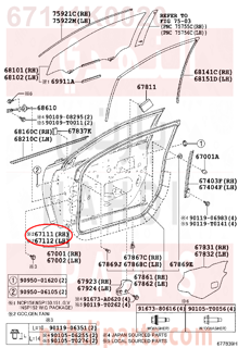 67111K0020,PANEL-ROOF,PANEL-ROOF