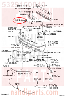 5329150040,SEAL, RADIATOR SUPPORT TO FRAME, RH,جلدة 