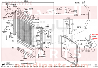 1636138020,FAN,مروحة الرديتر - ريشه المروحه فقط 