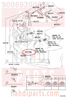 9006920005,BUSH, WINDSHIELD WASHER JAR,جلده