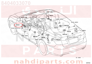 8404033070,MASTER SWITCH ASSY, POWER WINDOW REGULATOR,MASTER سويتش   الطاقة نافذة منظم