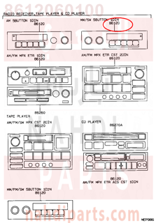 8612060100,RECEIVER ASSY, RADIO,RECEIVER   RADIO