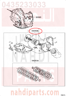 0435233033,KIT, TRANSAXLE OVERHAUL(ATM),طقم وجه جربكس اتماتيك 