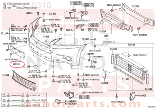 5211430310,BRACKET, FRONT BUMPER EXTENSION MOUNTING,دعامة 