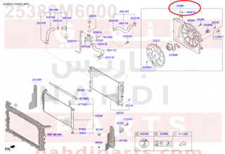 25380M6000,BLOWER ASSY,N/A
