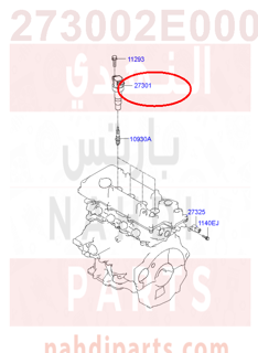 273002E000,COIL ASSY-IGNITION,كويل