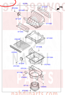 971392W000,EVAPORATOR ASSY,ثلاجة مكيف
