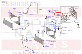 253803K210,BLOWER ASSY,مروحة
