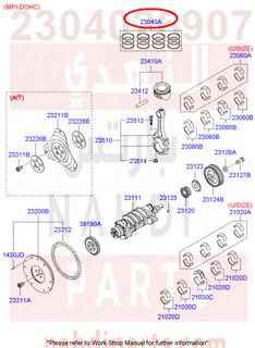 2304026907,RING SET-PISTON,شمبر