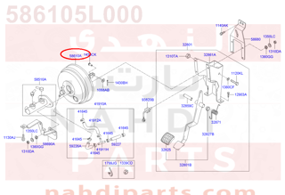 586105L000,BOOSTER ASSY-BRAKE,N/A