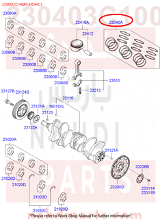 230403C100,RING SET-PISTON,شمبر