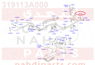 319113A000,FILTER ASSY-FUEL,فلتر بنزين