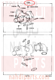 1720158020,TURBOCHARGER SUB-ASSY,تيربوا