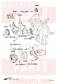 1638038020,BRACKET, FLUID COUPLING,دعامة 