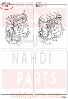 1900028494,ENGINE ASSY, PARTIAL,مكينة كامل 