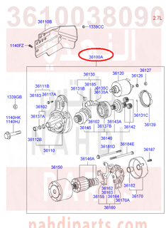 3610038090,STARTER ASSY,سلف