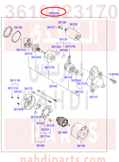 3610023170,STARTER ASSY,N/A