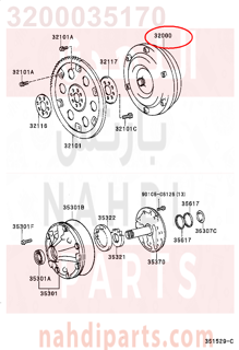 3200035170,CONVERTER ASSY, TORQUE,بطيخة جربكس 