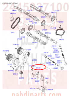 2445037100,TENSIONER-PULLEY,N/A