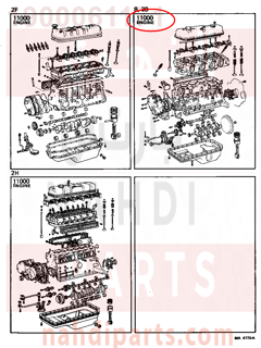 1900061171,ENGINE ASSY, PARTIAL,مكينة كامل 