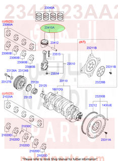 2341023AA2,PISTON & PIN ASSY,N/A