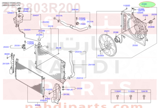 253803R200,BLOWER ASSY,3R170/3S200 مروحة
