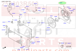 253803R500,BLOWER ASSY,N/A