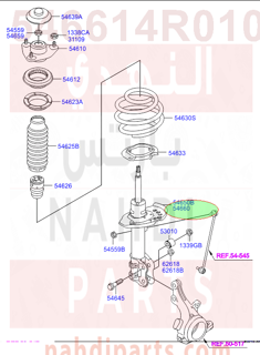546614R010,STRUT ASSY-FR,RH,N/A