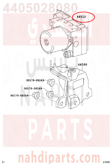 4405028080,ACTUATOR ASSY, BRAKE,موزع الفرامل 