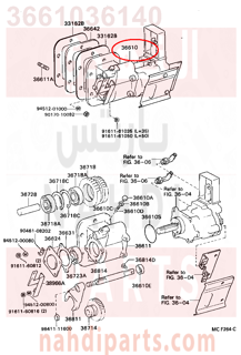 3661036140,POWER TAKE-OFF ASSY,مزود طاقة الونش 