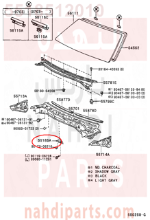 5518512010,BRACE, DASH PANEL TO COWL,دعامة 