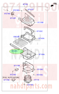 97129H9000,COVER ASSY-AIR FILTER,COVER ASSY-AIR FILTER