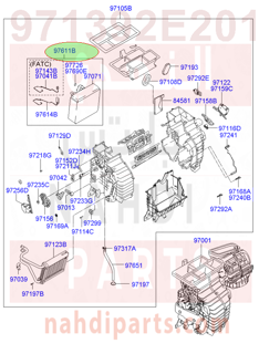971392E201,CORE & SEAL ASSY-EVAPORATOR,ثلاجة مكيف
