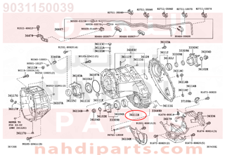 9031150039,SEAL, OIL (FOR TRANSFER CASE),صوفه دبل