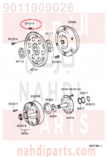 9011909026,BOLT(FOR DRIVE PLATE & TORQUE CONVERTER SETTING),مسمار 