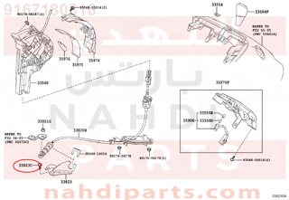 9167180816,BOLT (FOR TRANSMISSION CONTROL CABLE BRACKET),مسمار