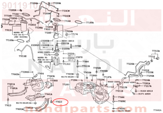 9011910A05,BOLT, FUEL TANK BAND SET,مسمار 