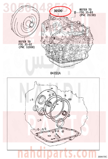 3050048561,TRANSAXLE ASSY, AUTOMATIC,جربكس 