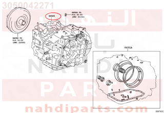 3050042271,TRANSAXLE ASSY, AUTOMATIC,جربكس 