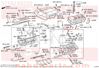 1110239225,HEAD, CYLINDER, LH,راس مكينة يسار 