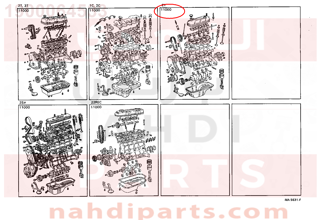 1900064533,ENGINE ASSY, PARTIAL,مكينة كامل 