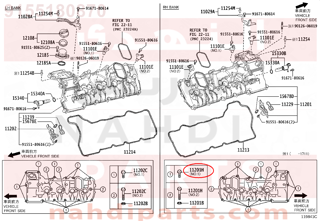 9155180870,BOLT(FOR CYLINDER HEAD COVER),مسمار 