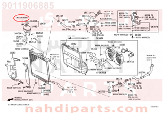9011906885,BOLT, RADIATOR TANK PIPE,مسمار 