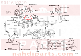 9011610219,BOLT, STUD(FOR TURBOCHARGER),مسمار 