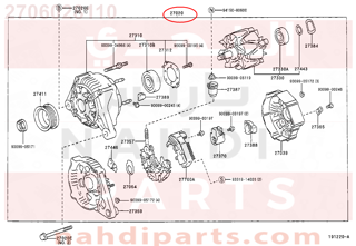 2706028110,ALTERNATOR ASSY,دينمو كهرباء - دينمو الشحن